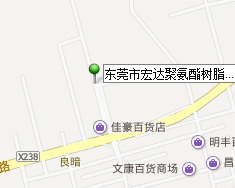 东莞市宏达聚氨酯有限公司地图